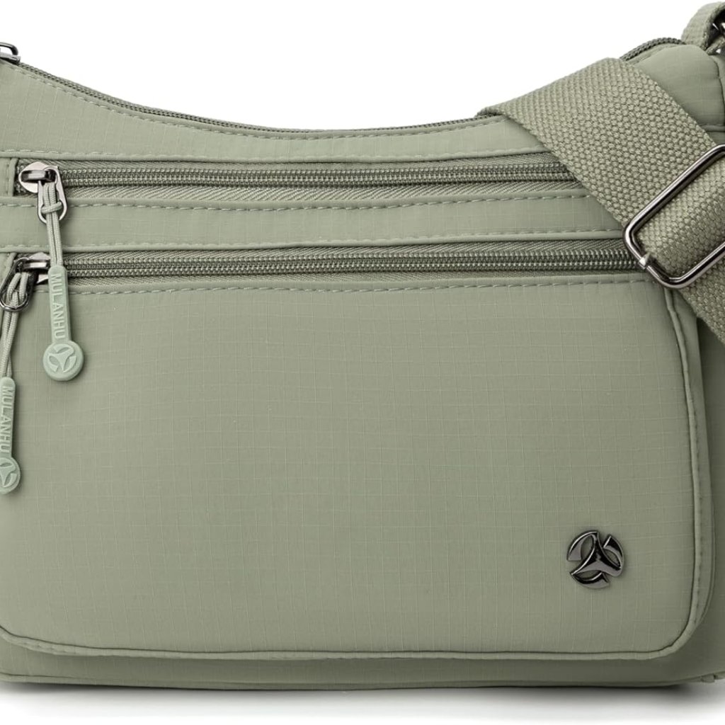 Casual Crossbody Bag With Anti Theft Pocket - Women Lightweight Water-Resistant